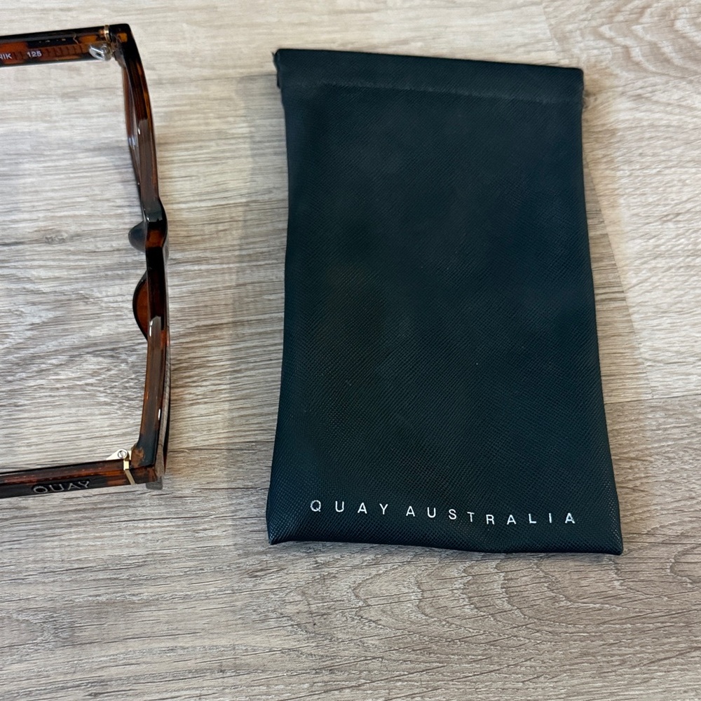 Quay Australia Tortoiseshell Rectangular Frames -… - image 3